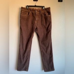 Prana Men’s Corduroy Pants 36x32